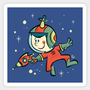 Space boy Sticker